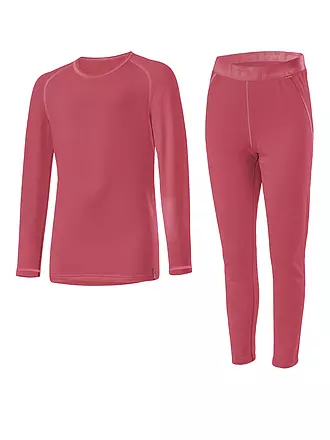 LÖFFLER | Set di biancheria intima funzionale per bambini TRANSTEX® WARM | beere